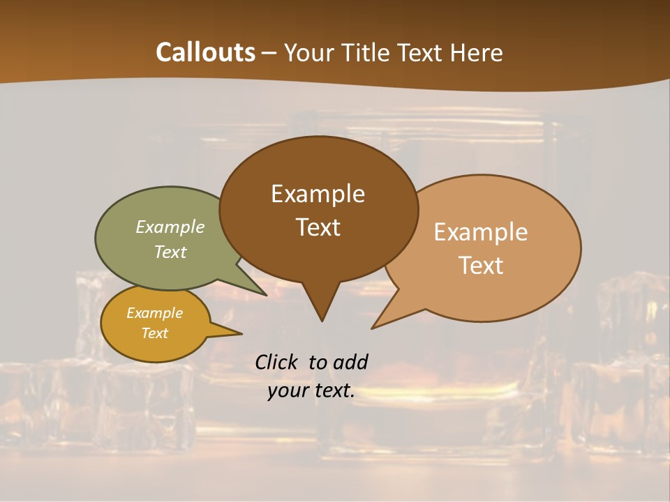 Cocktail Wooden Enjoyment PowerPoint Template