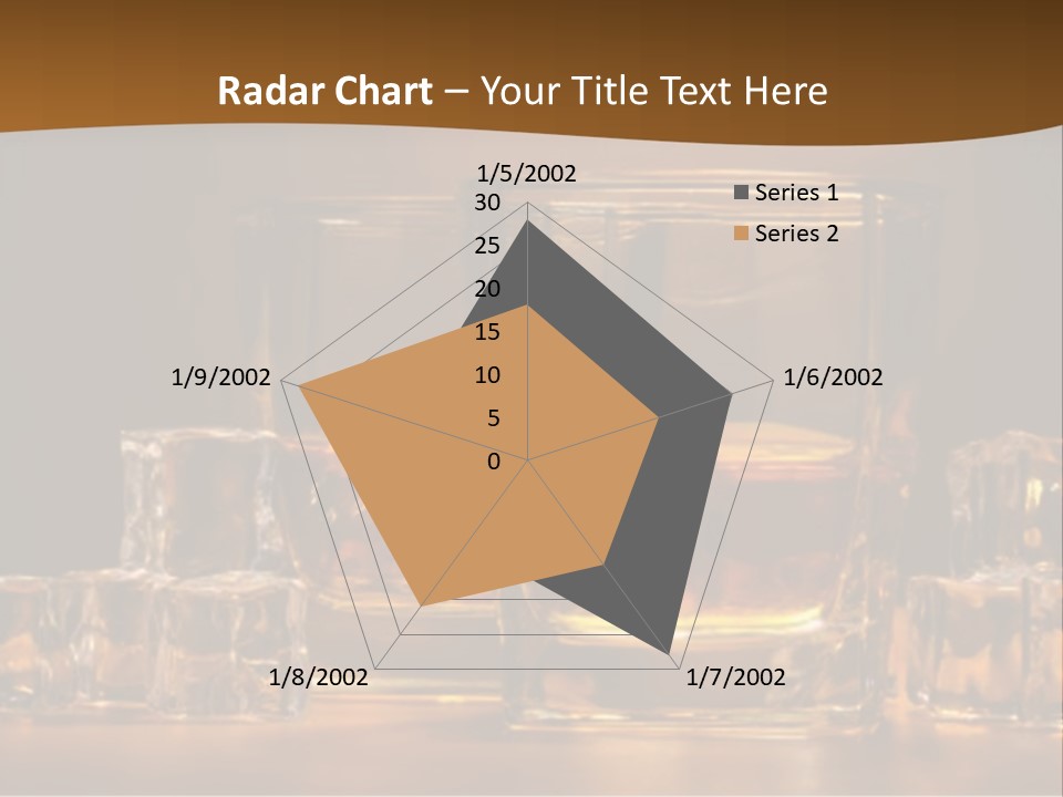 Cocktail Wooden Enjoyment PowerPoint Template