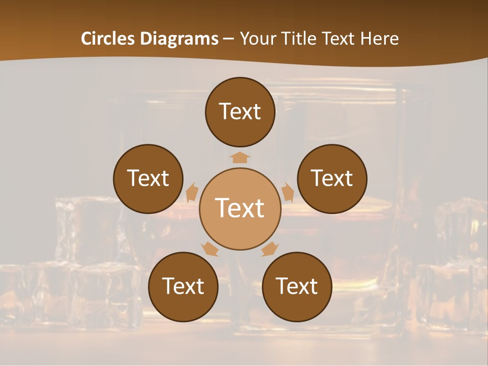 Cocktail Wooden Enjoyment PowerPoint Template