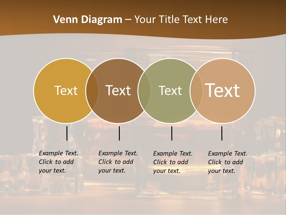 Cocktail Wooden Enjoyment PowerPoint Template