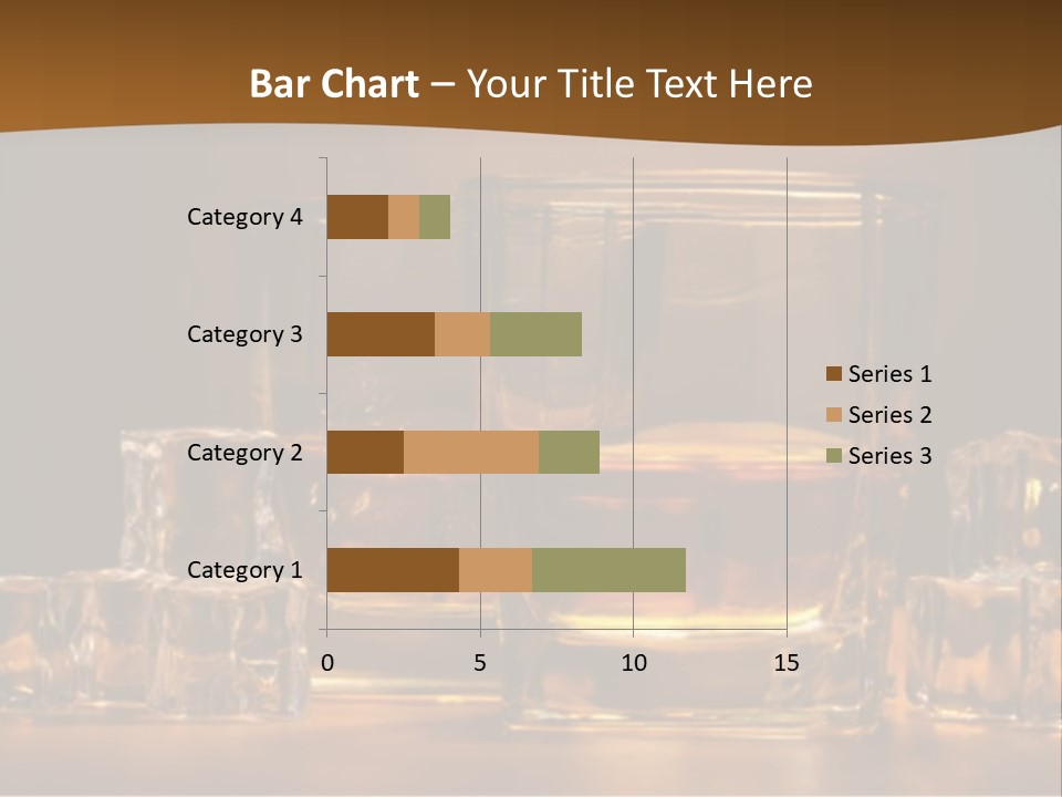 Cocktail Wooden Enjoyment PowerPoint Template