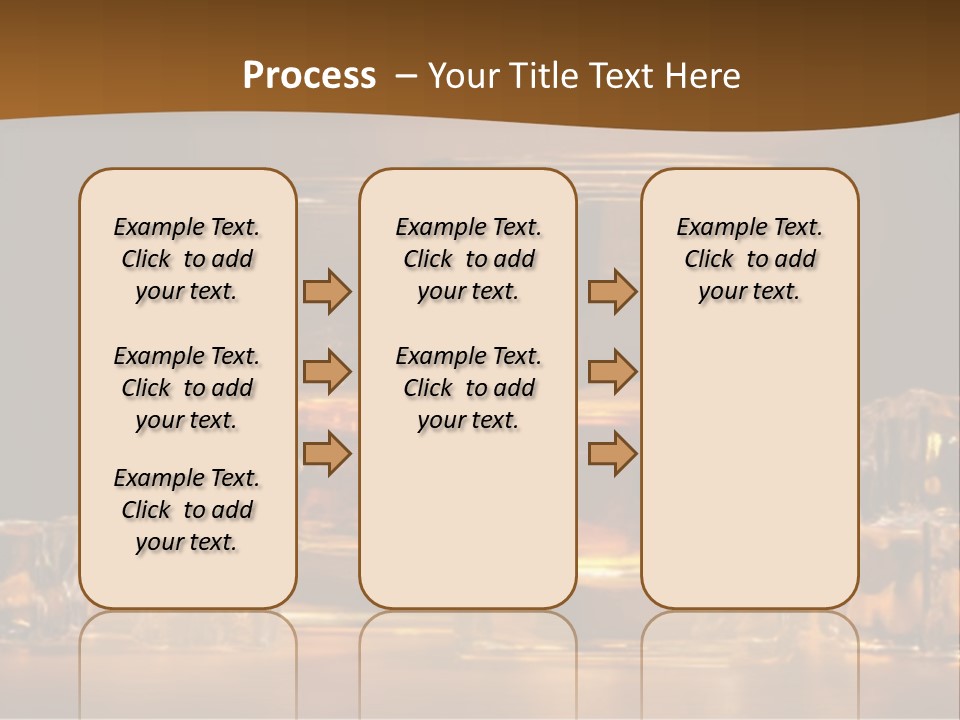 Cocktail Wooden Enjoyment PowerPoint Template