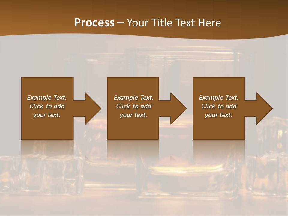 Cocktail Wooden Enjoyment PowerPoint Template