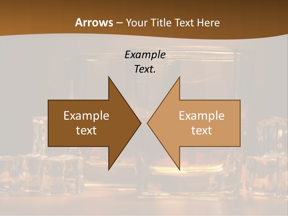 Cocktail Wooden Enjoyment PowerPoint Template