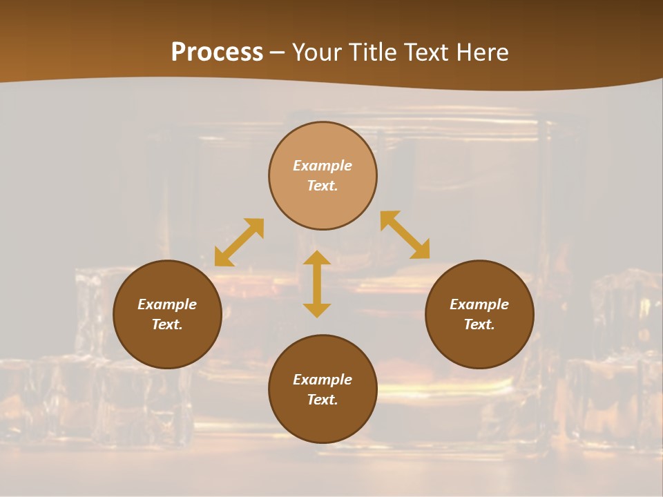 Cocktail Wooden Enjoyment PowerPoint Template