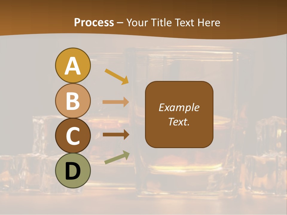 Cocktail Wooden Enjoyment PowerPoint Template