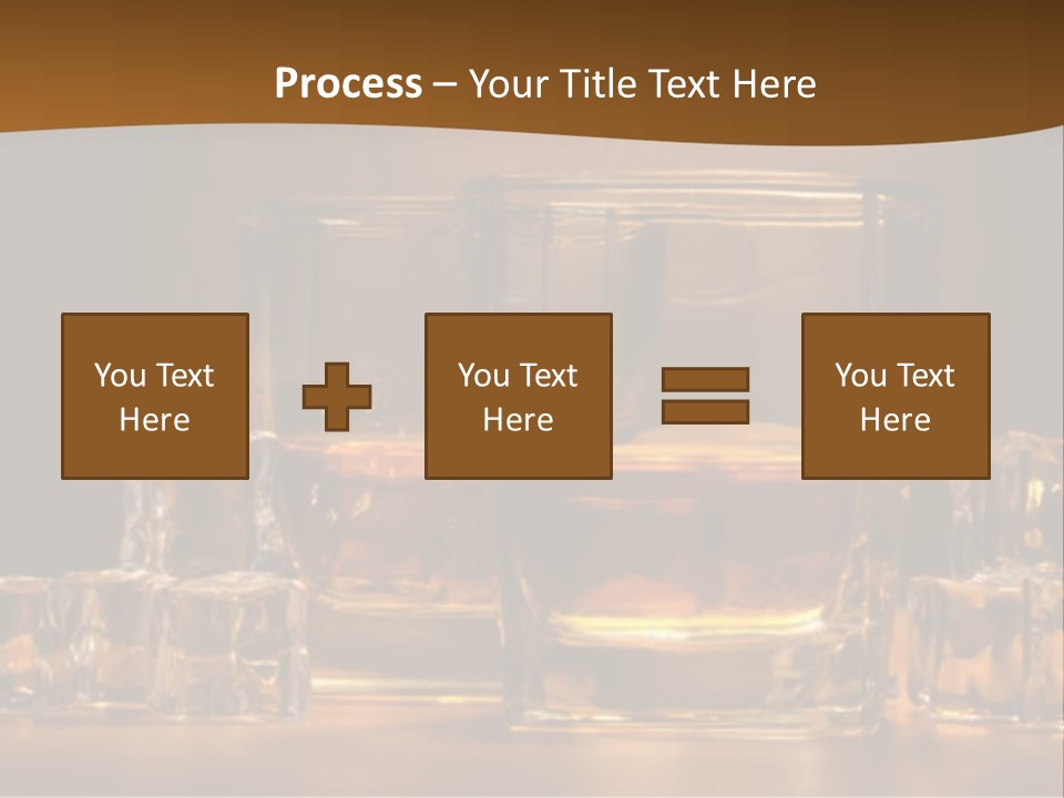 Cocktail Wooden Enjoyment PowerPoint Template