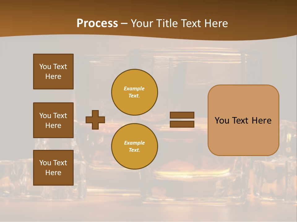 Cocktail Wooden Enjoyment PowerPoint Template
