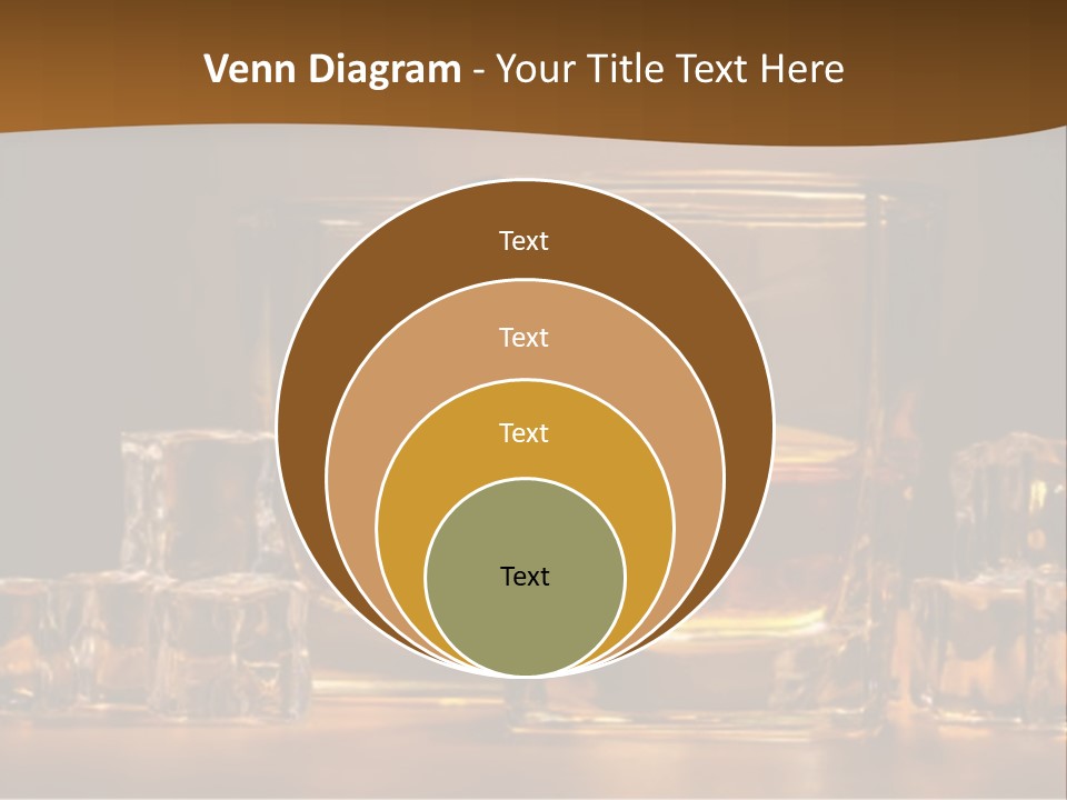 Cocktail Wooden Enjoyment PowerPoint Template