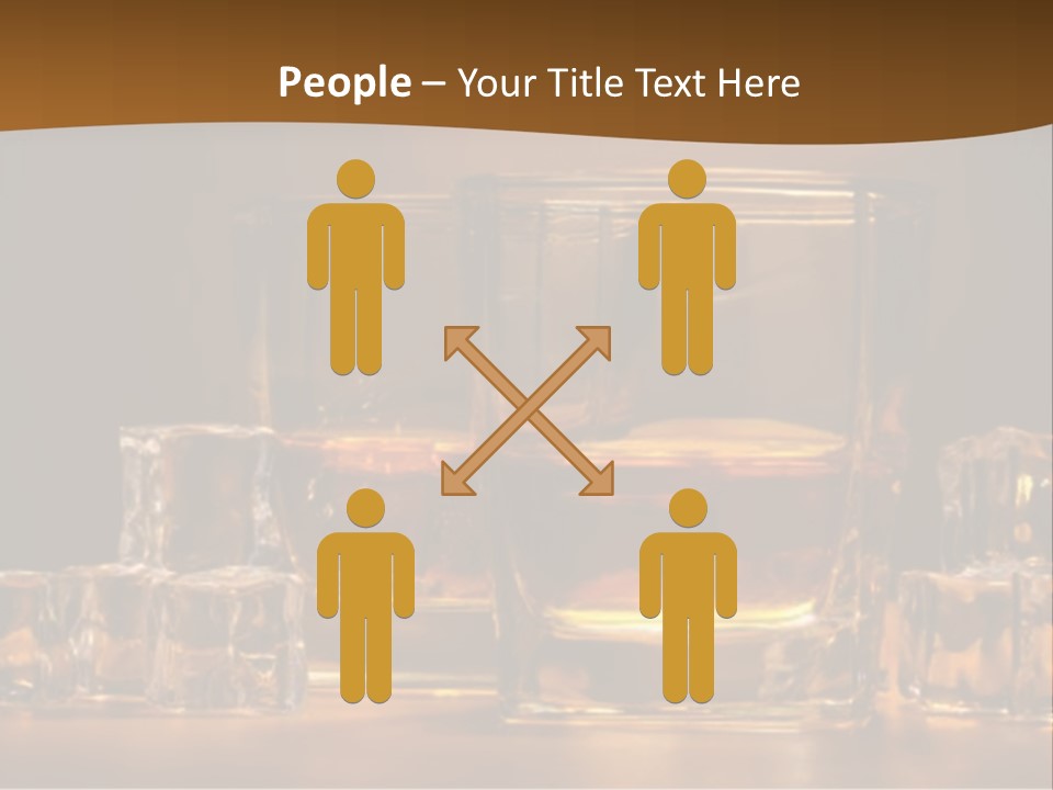 Cocktail Wooden Enjoyment PowerPoint Template