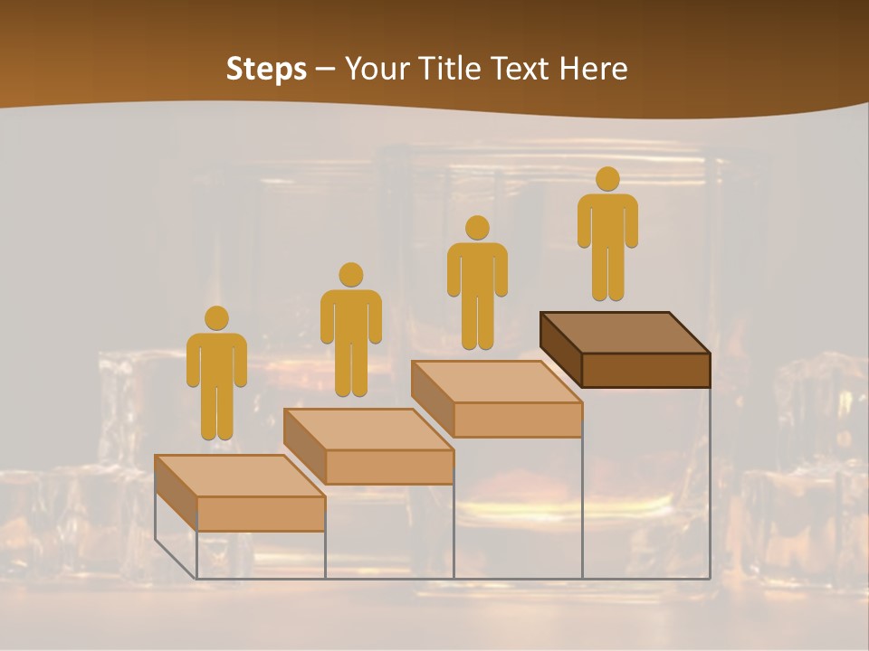 Cocktail Wooden Enjoyment PowerPoint Template