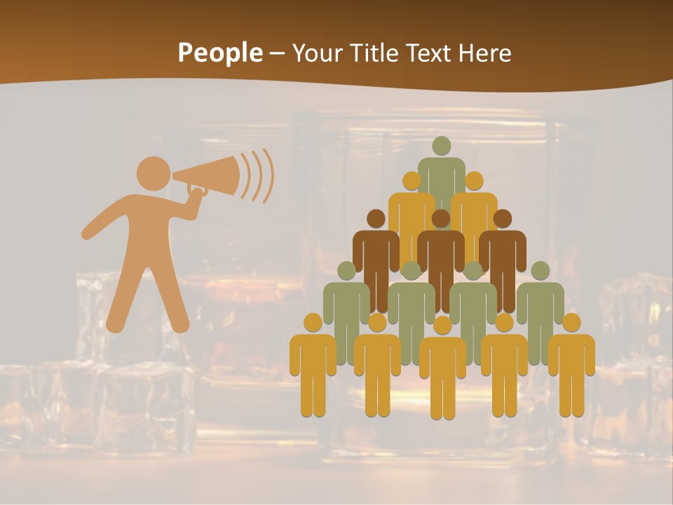 Cocktail Wooden Enjoyment PowerPoint Template