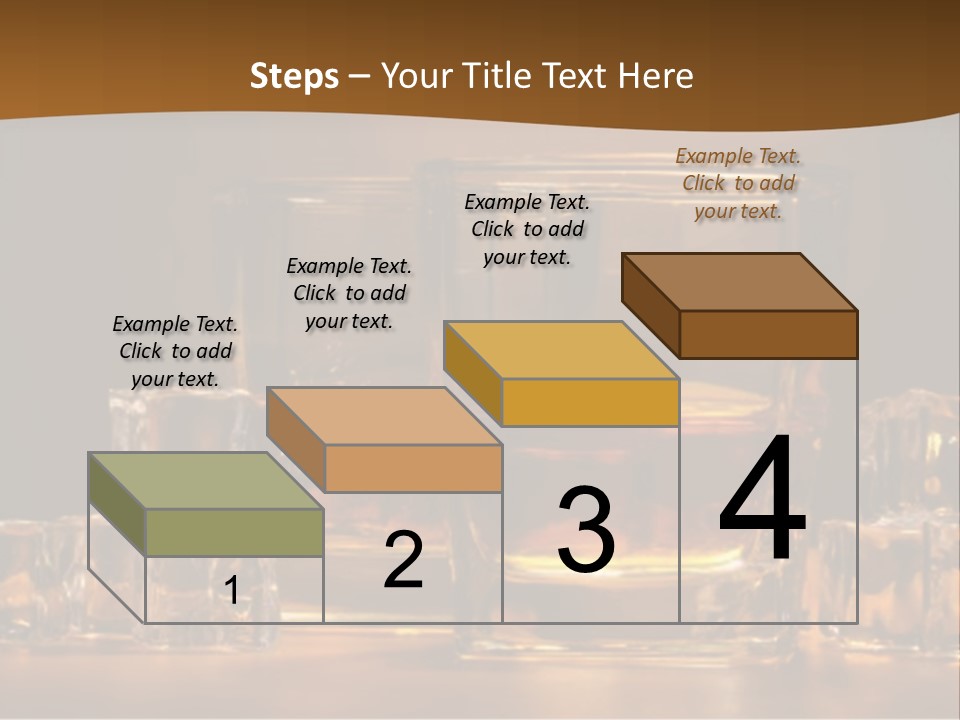 Cocktail Wooden Enjoyment PowerPoint Template