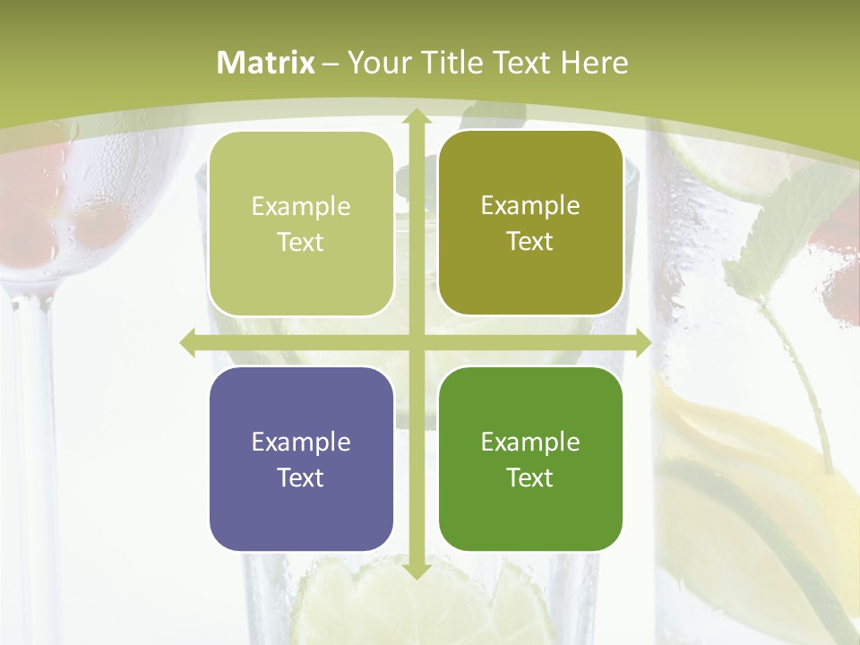 Soda Lime Red Currant PowerPoint Template