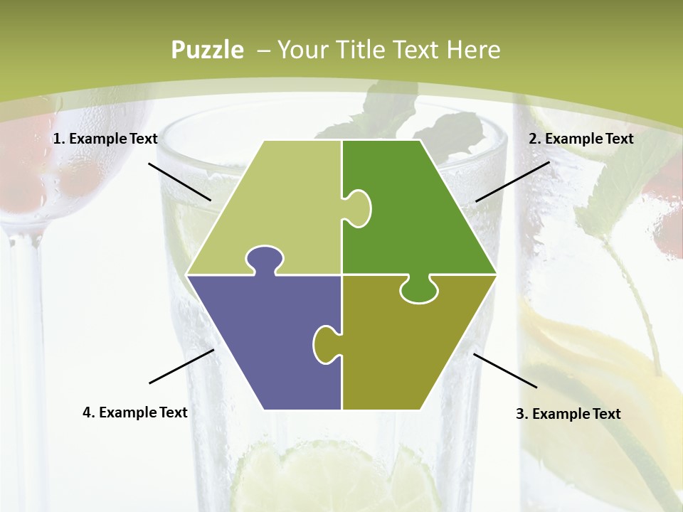 Soda Lime Red Currant PowerPoint Template