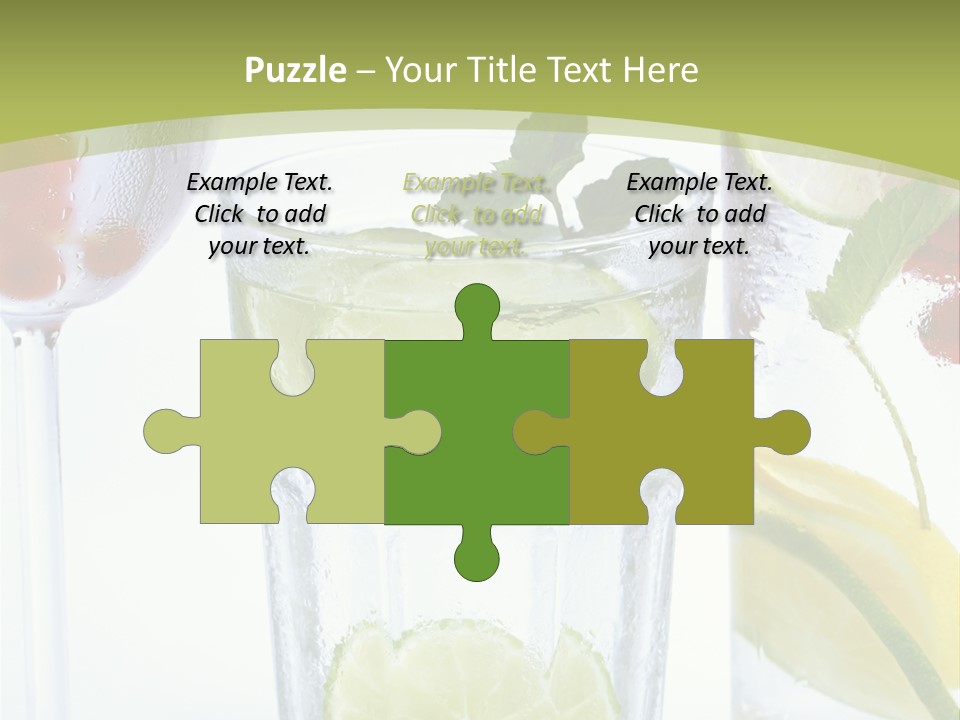 Soda Lime Red Currant PowerPoint Template