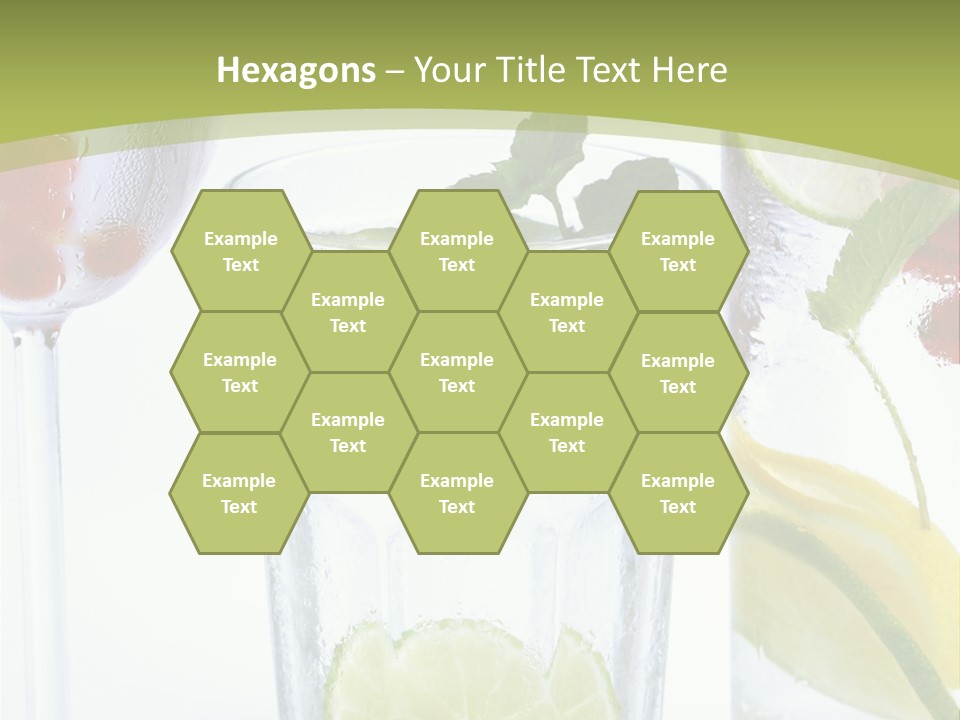 Soda Lime Red Currant PowerPoint Template