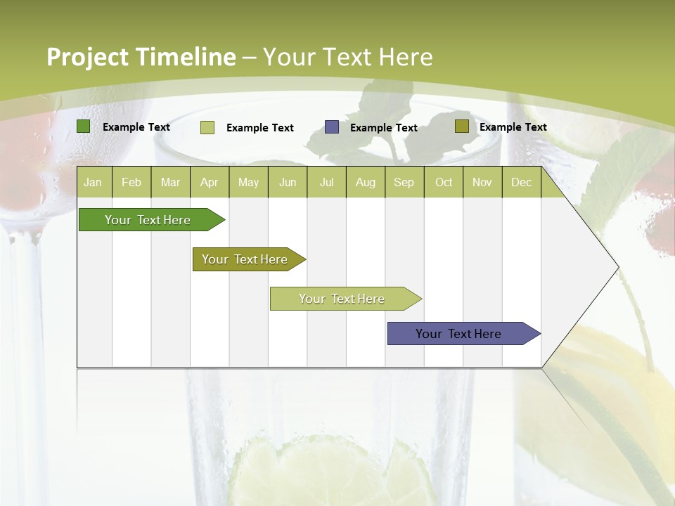 Soda Lime Red Currant PowerPoint Template