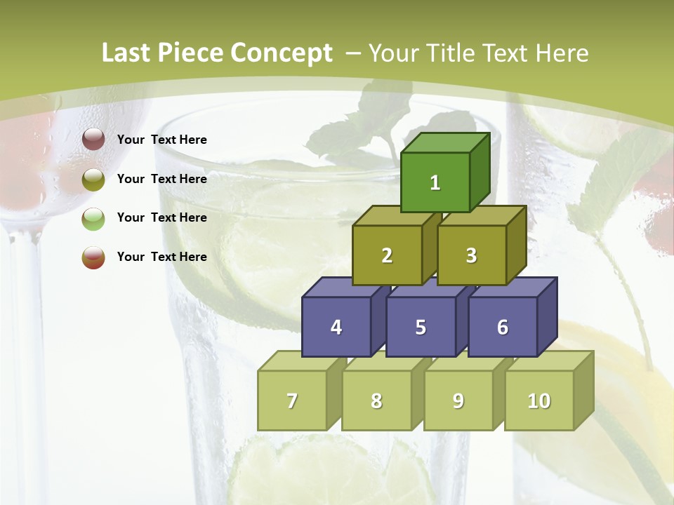 Soda Lime Red Currant PowerPoint Template