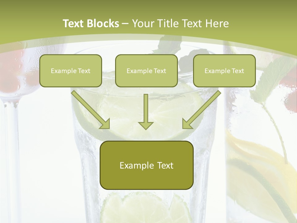 Soda Lime Red Currant PowerPoint Template