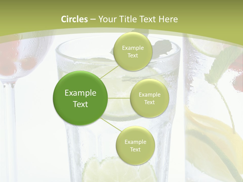 Soda Lime Red Currant PowerPoint Template