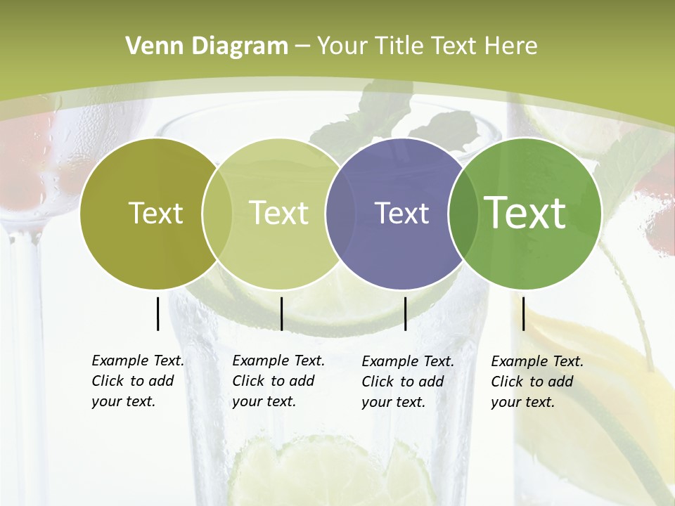 Soda Lime Red Currant PowerPoint Template