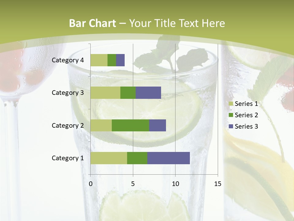 Soda Lime Red Currant PowerPoint Template