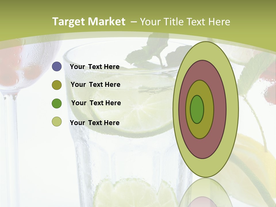 Soda Lime Red Currant PowerPoint Template