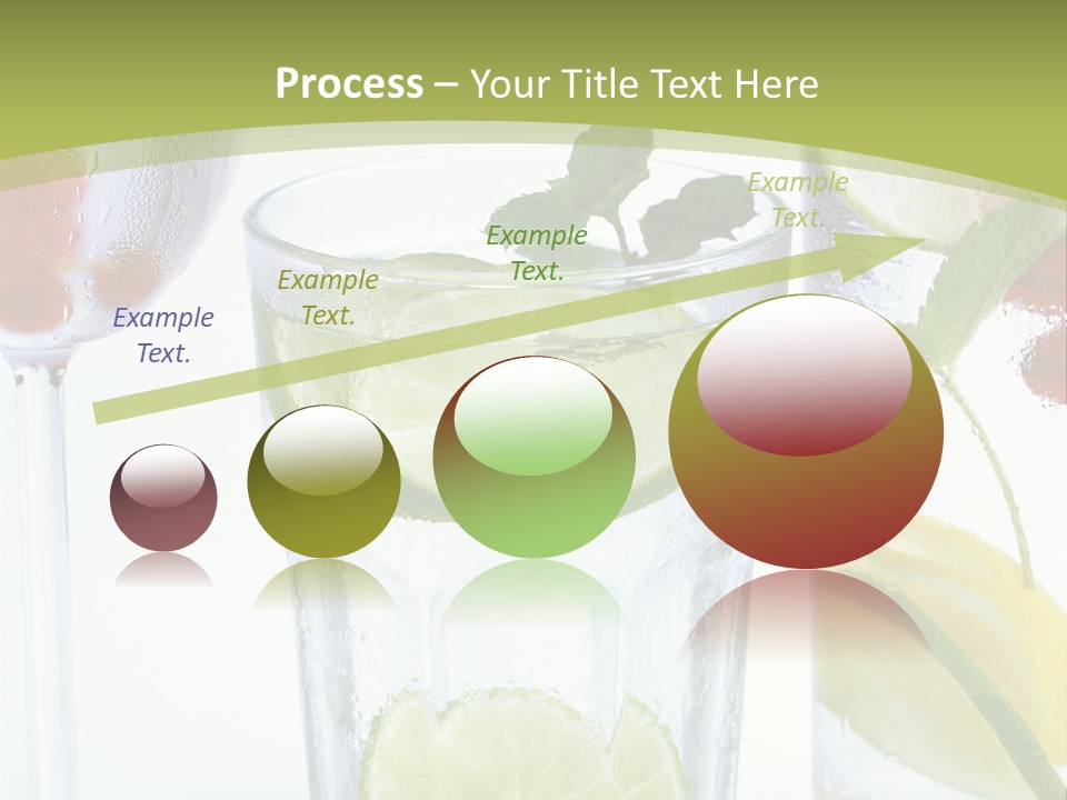 Soda Lime Red Currant PowerPoint Template