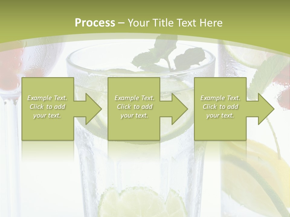 Soda Lime Red Currant PowerPoint Template