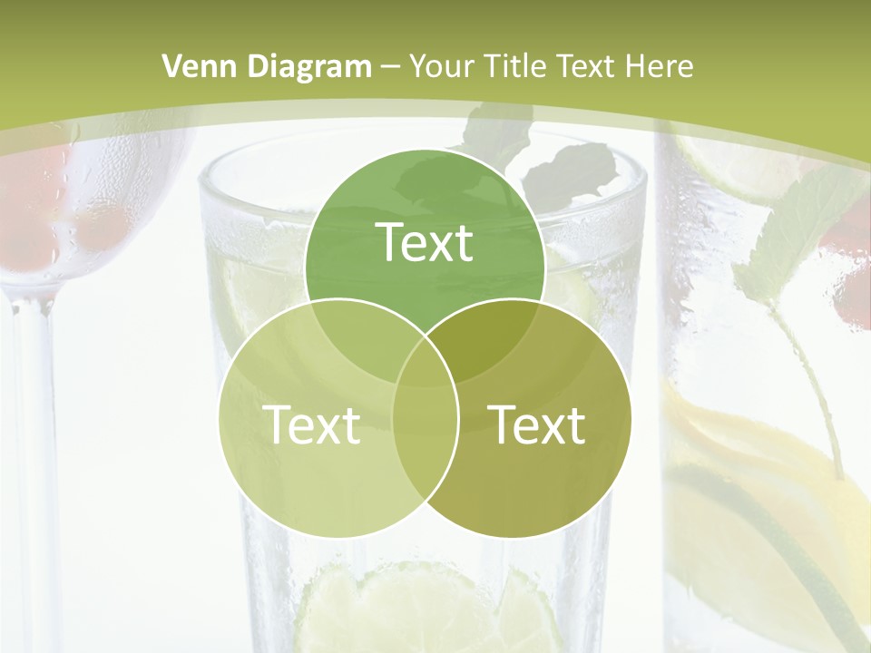 Soda Lime Red Currant PowerPoint Template