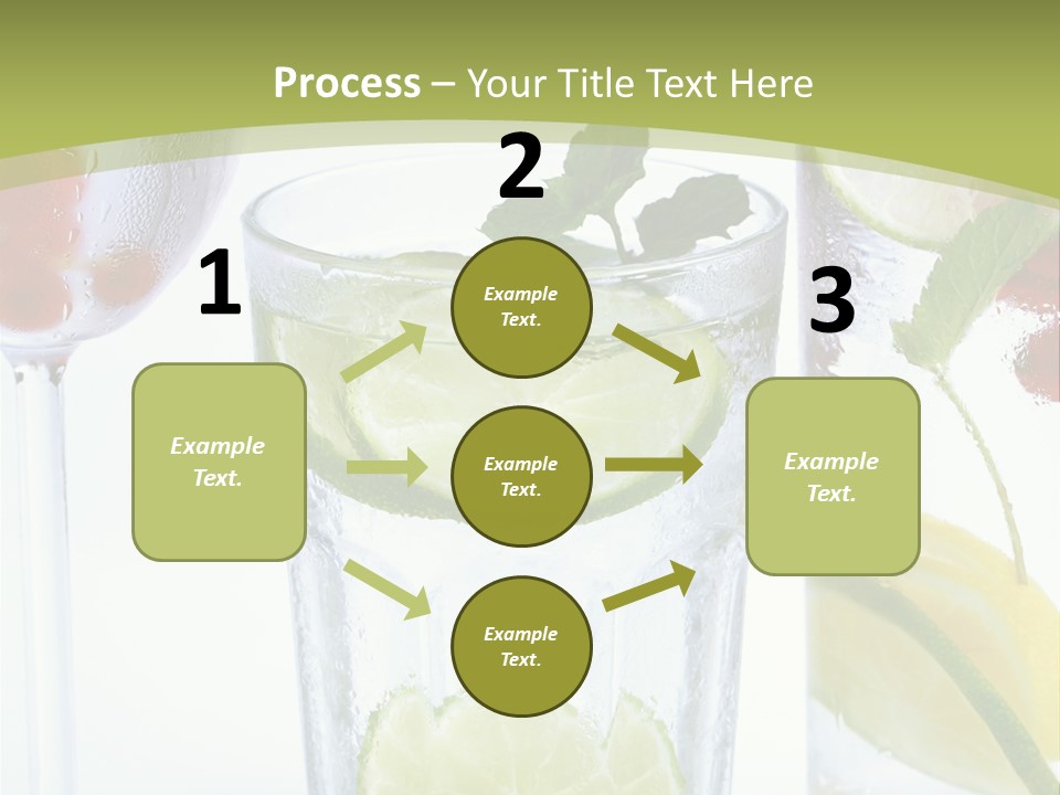 Soda Lime Red Currant PowerPoint Template