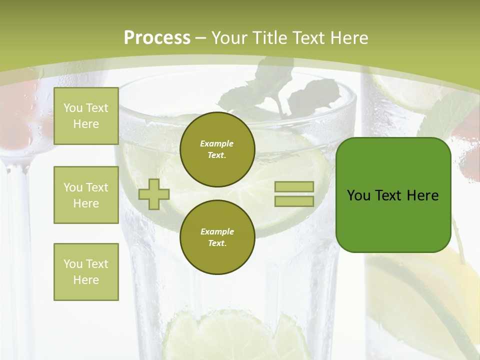 Soda Lime Red Currant PowerPoint Template