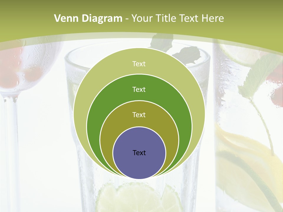 Soda Lime Red Currant PowerPoint Template