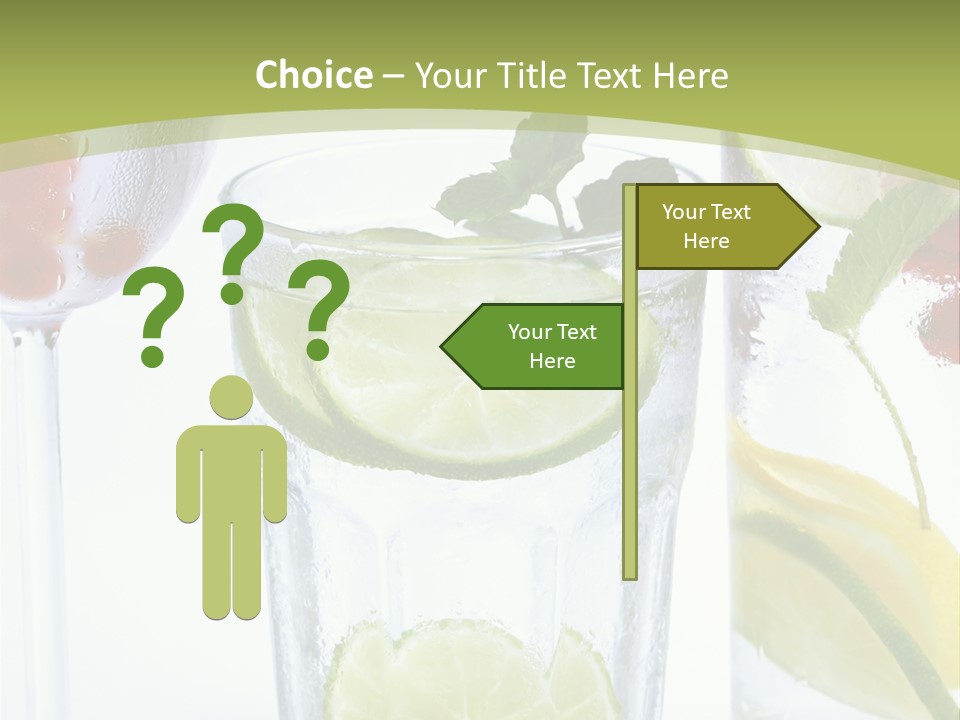 Soda Lime Red Currant PowerPoint Template