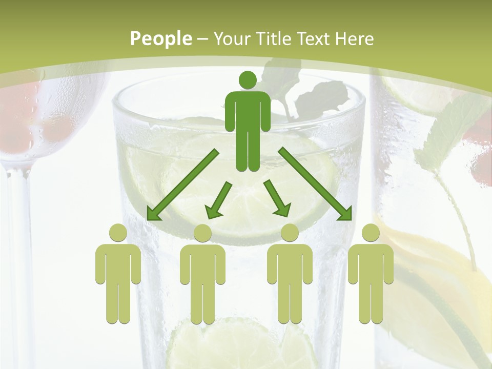 Soda Lime Red Currant PowerPoint Template