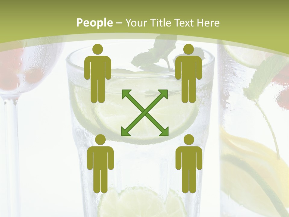 Soda Lime Red Currant PowerPoint Template