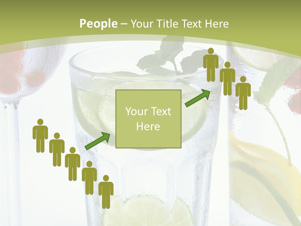 Soda Lime Red Currant PowerPoint Template