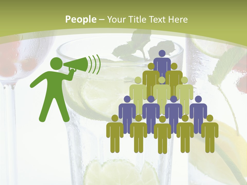 Soda Lime Red Currant PowerPoint Template