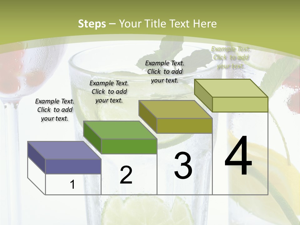 Soda Lime Red Currant PowerPoint Template