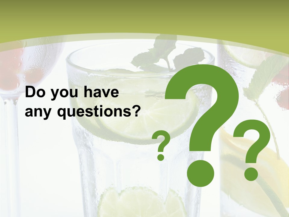 Soda Lime Red Currant PowerPoint Template