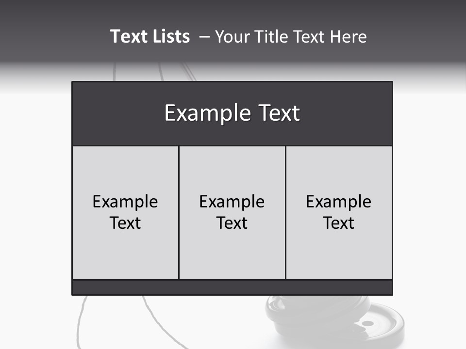 White Tool Knitting PowerPoint Template