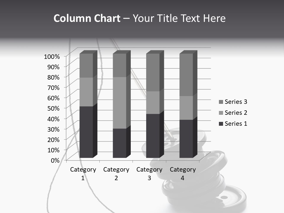 White Tool Knitting PowerPoint Template