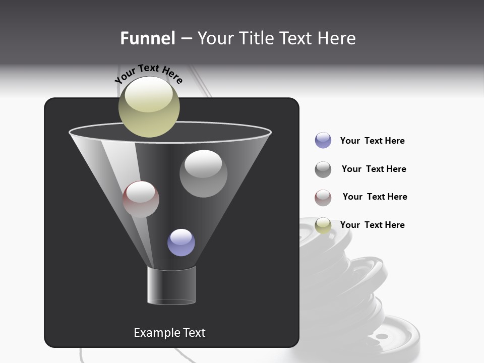 White Tool Knitting PowerPoint Template