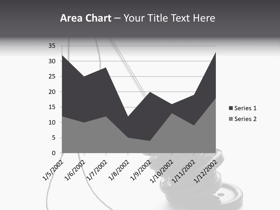 White Tool Knitting PowerPoint Template