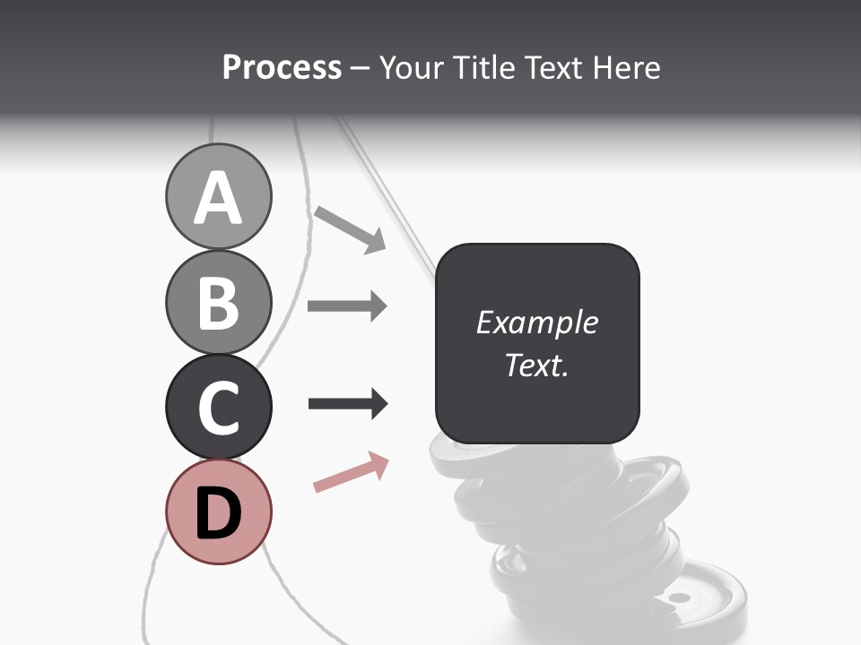 White Tool Knitting PowerPoint Template