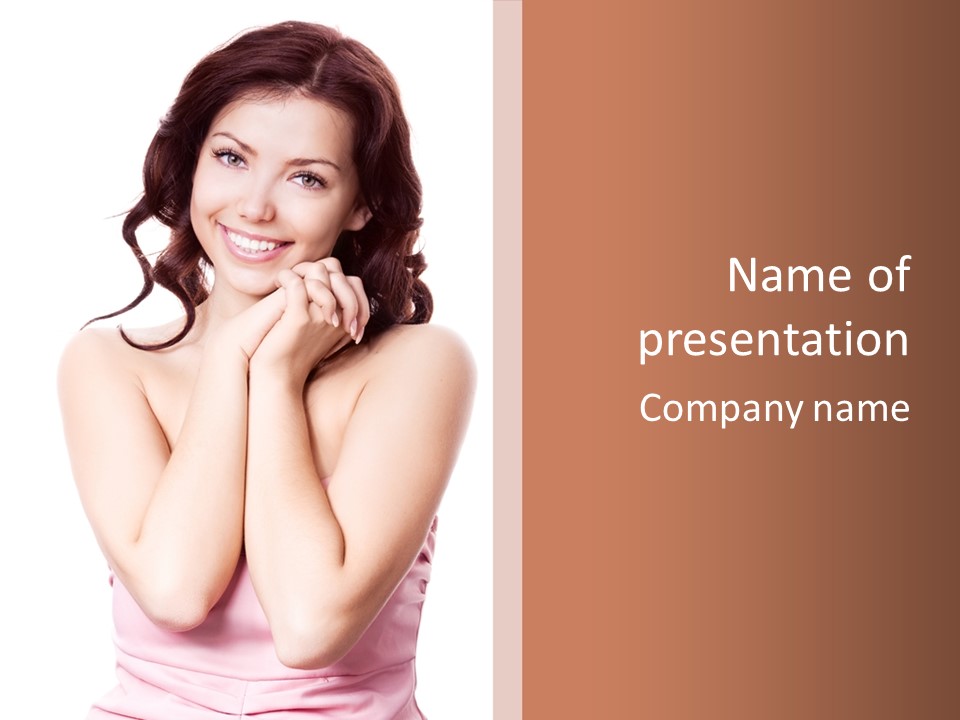 Attractive Healthy Looking PowerPoint Template