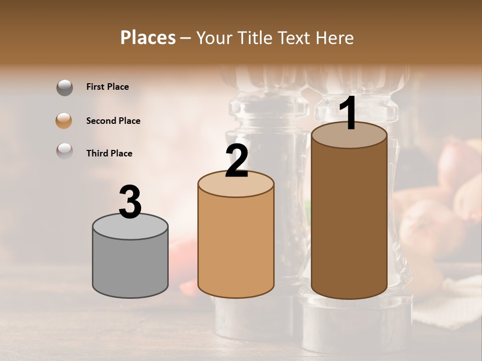 Spicy Pepper Mill Crude Oil PowerPoint Template