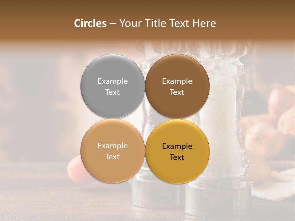 Spicy Pepper Mill Crude Oil PowerPoint Template