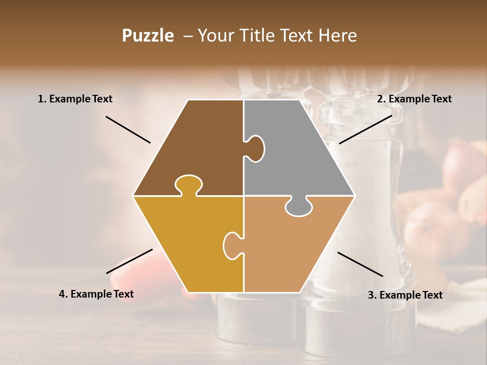 Spicy Pepper Mill Crude Oil PowerPoint Template